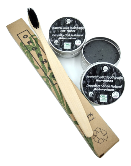 Dentifrice Solide Naturel Certifié Bio – Polissant
