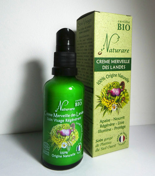 GOUTTE – MERVEILLE DES LANDES BIO – Soin peaux sensibles Régénération complète